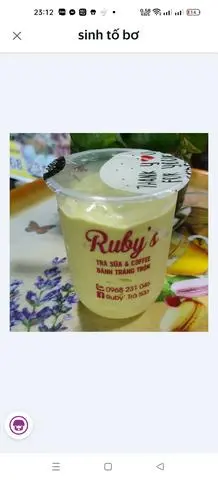 Hình ảnh sinh tố bơ