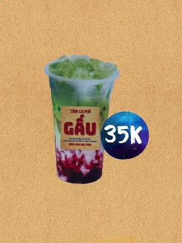 Hình ảnh Matcha Latte Việt Quất