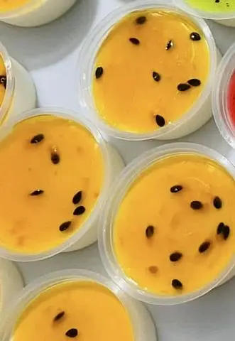 Hình ảnh panacotta vị chanh dây(3hộp)