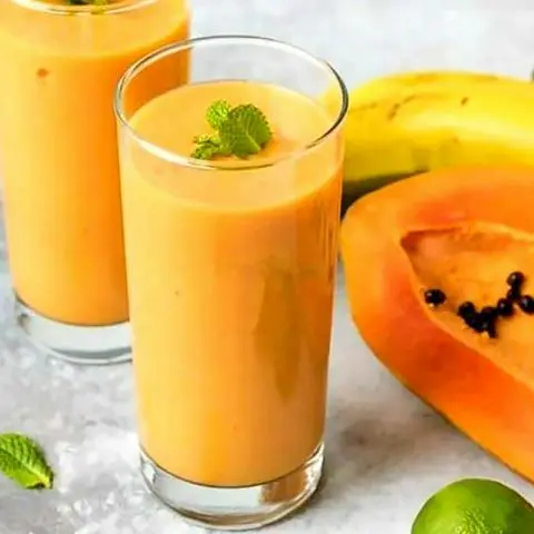 Hình ảnh Sinh tố đu đủ