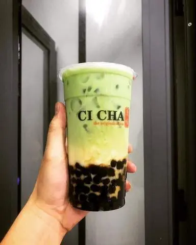 Hình ảnh Matcha Trân Châu Đường Đen