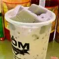 Hình ảnh Trà sữa khoai môn pudding khoai môn