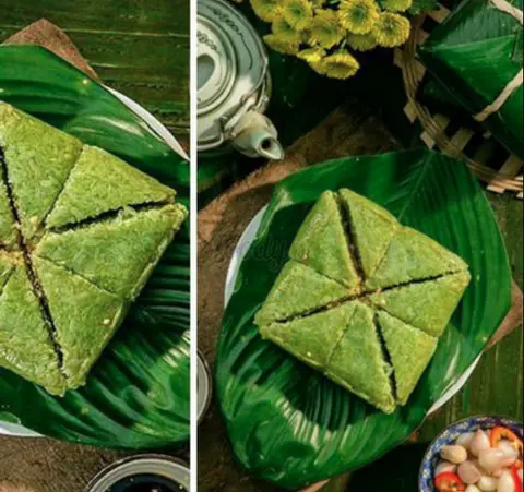 Hình ảnh Bánh chưng Nhân Thịt đậu Xanh