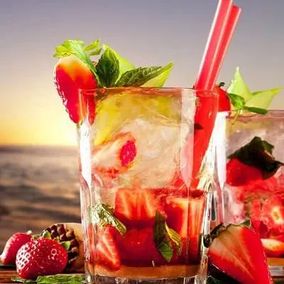 Hình ảnh Mocktail Dâu