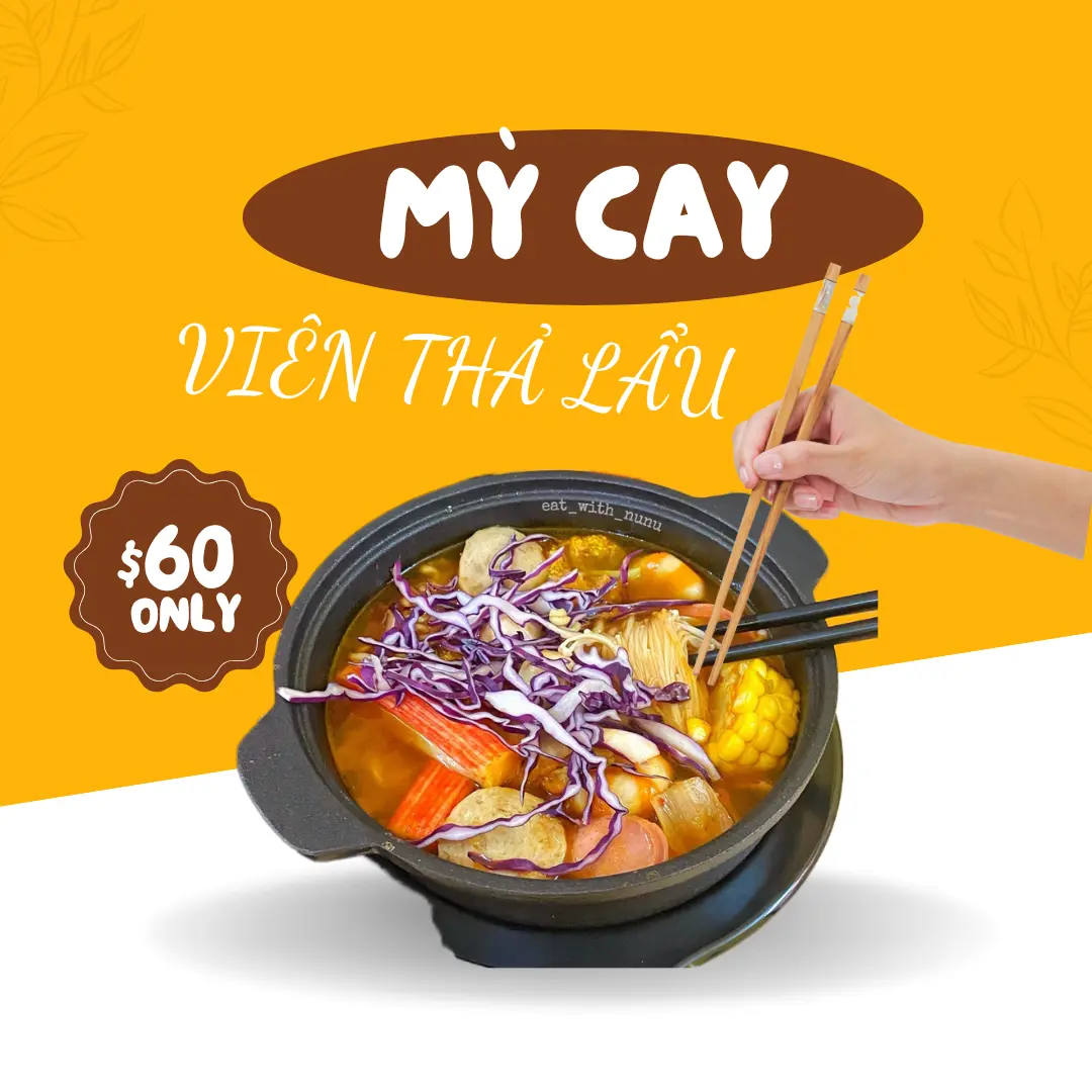 Hình ảnh Mỳ cay viên thả lẩu