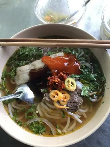 Hình ảnh Bún bò viên - gân - nạm