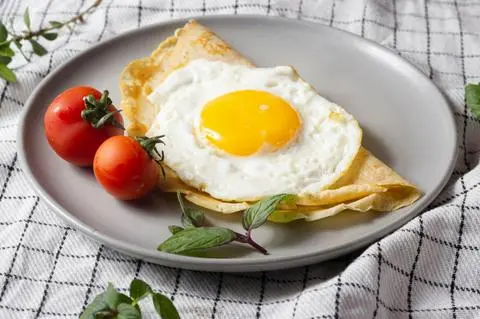 Hình ảnh Trứng gà opla (món thêm)