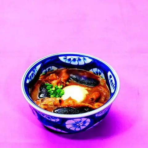 Hình ảnh Mì Udon Cà Ri - Trứng Chần