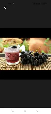 Hình ảnh Sinh tố nho dâu