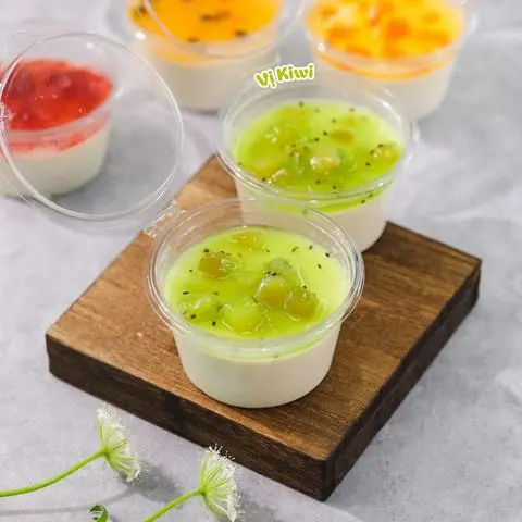 Hình ảnh Pana Cotta vị Kiwi