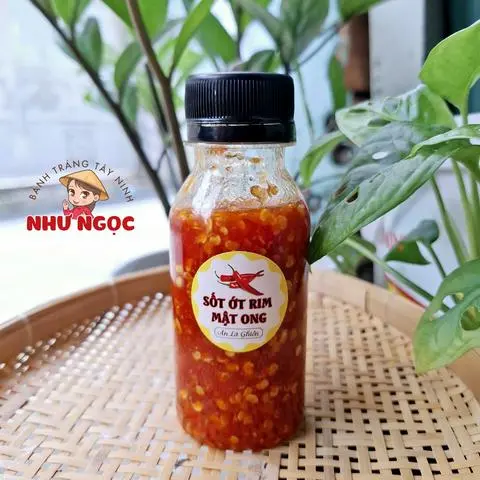 Hình ảnh Sốt Ớt Rim Mật Ong (Chai 50ml)