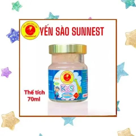 Hình ảnh Lẻ 1 Hũ Yến Sào SUNNEST (Hương Vani) 20% Yến Cho Bé Khoẻ Mạnh, Cao Lớn, Thông Minh