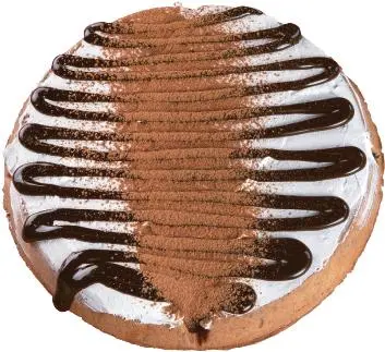 Hình ảnh Bánh Waffle Sôcôla và Bột Quế