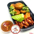 Hình ảnh Bánh Bao Chiên Xá Xíu + Trà Tắc