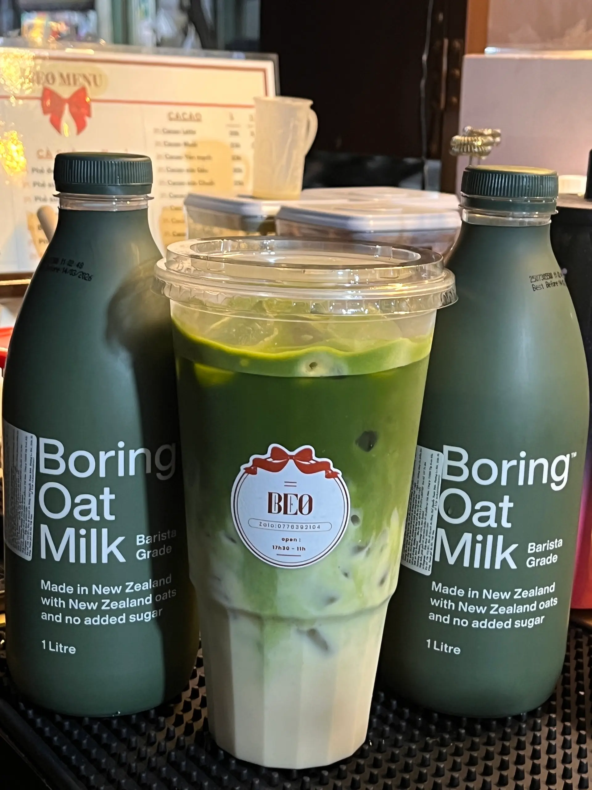 Hình ảnh Matcha sữa Boring