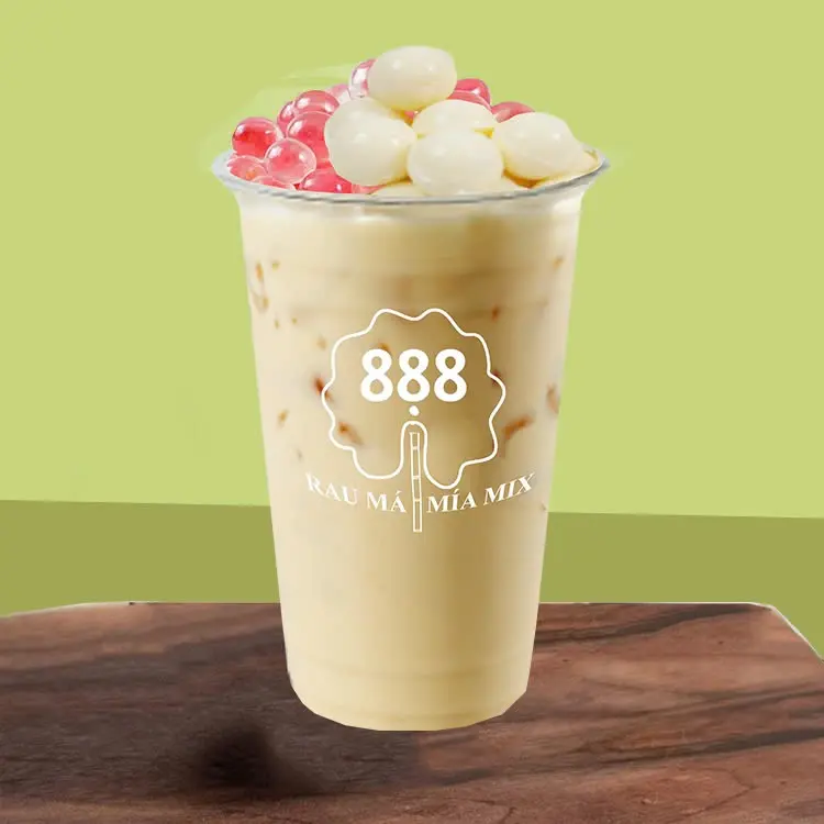 Hình ảnh OLong Lài Sữa . Phô Mai Dẻo . Thạch Nổ Củ Năng . Cheese Ball