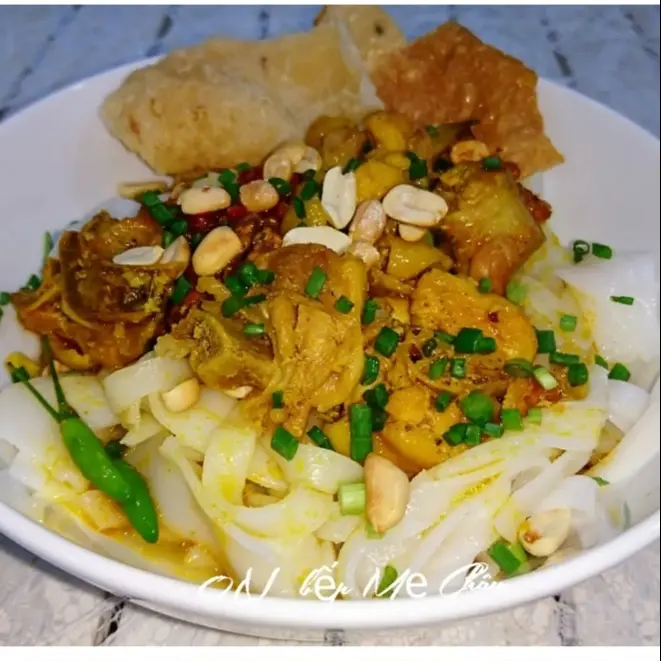 Hình ảnh mì quãng gà