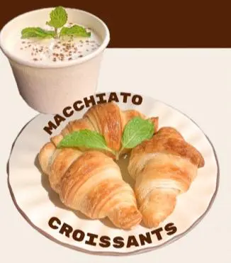 Hình ảnh Bánh Crossiant Macchiato
