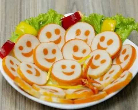 Hình ảnh Surimi mặt cười