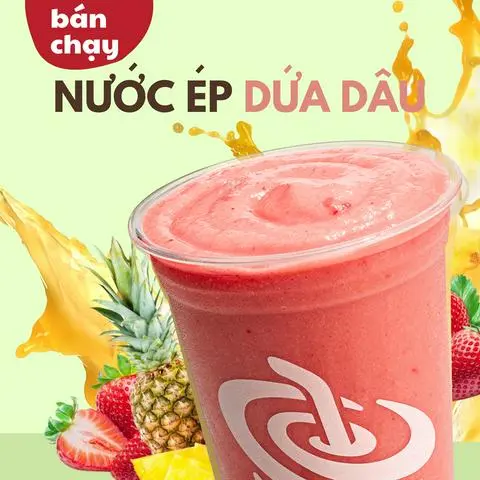 Hình ảnh Nước Ép Dứa Dâu 