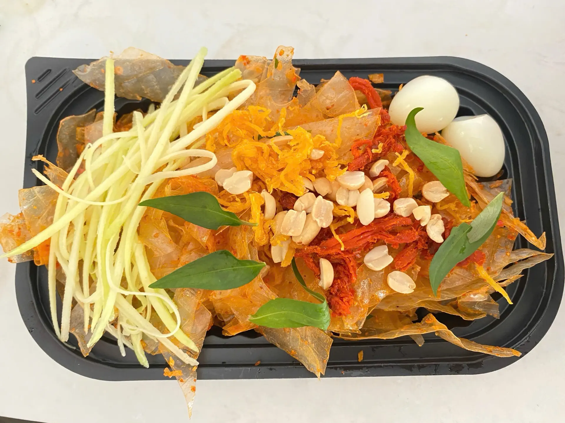 Hình ảnh bánh tráng trộn