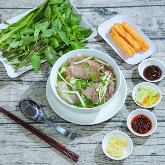 Hình ảnh Phở nạm gầu