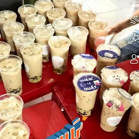 Hình ảnh Trà sữa trân châu trắng