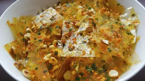 Hình ảnh BÁNH TRÁNG SATẾ TỎI ĐẦY ĐỦ 