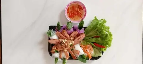 Hình ảnh Bánh hỏi nem nướng