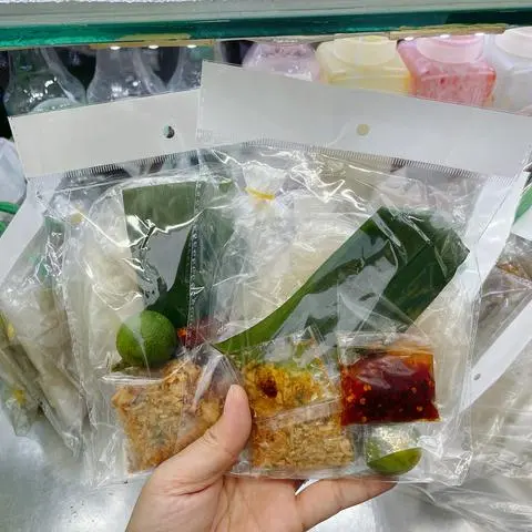 Hình ảnh Bánh tráng muối nhuyễn