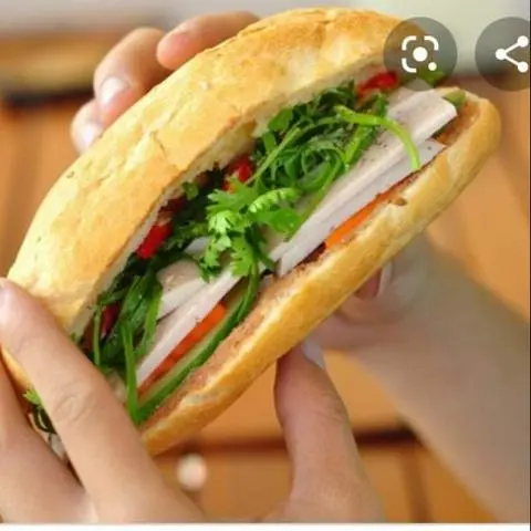 Hình ảnh Bánh Mì Chả Lụa Đặc Biệt
