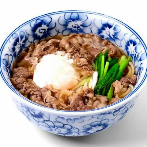 Hình ảnh Mì Udon Bò - Trứng Chần