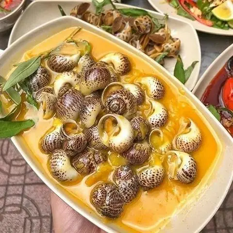 Hình ảnh ốc bông sốt trứng muối