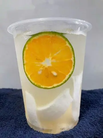 Hình ảnh Dừa Cam Tươi- Ly Khổng Lồ