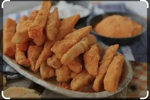 Hình ảnh khoai lang lắc phô mai (xí muội)