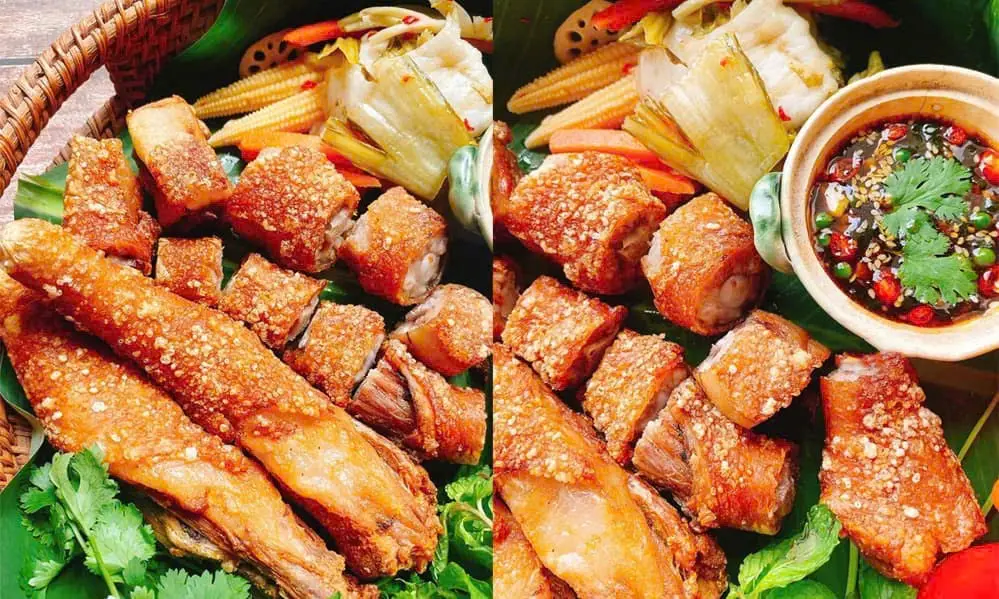 Hình ảnh Đuôi Heo Chiên Giòn 