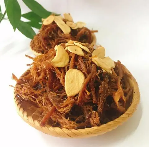 Hình ảnh khô heo cháy tỏi 