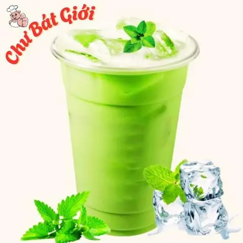 Hình ảnh Trà sữa matcha trân châu trắng