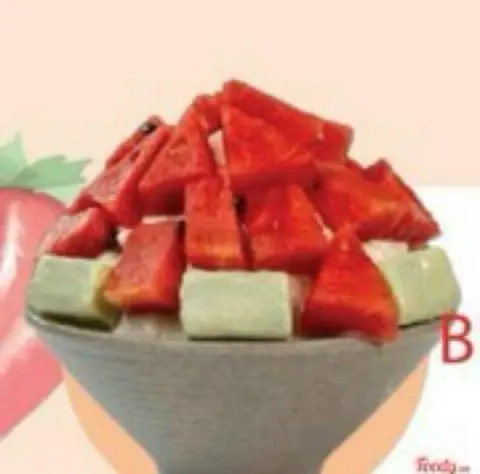 Hình ảnh Bingsu dưa hấu