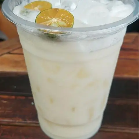 Hình ảnh quất lắc sữa 