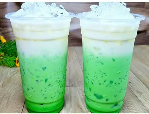 Hình ảnh Sâm Dứa Sữa Đá