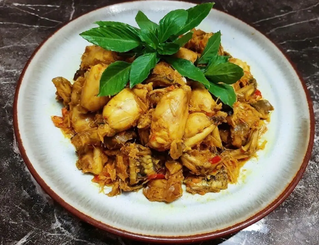 Hình ảnh Cơm ếch xào sả ớt 