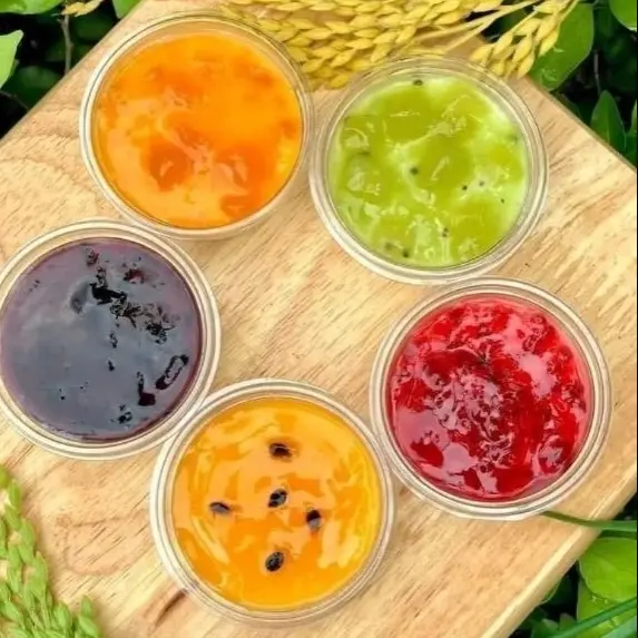 Hình ảnh Panna Cotta Dâu Tây