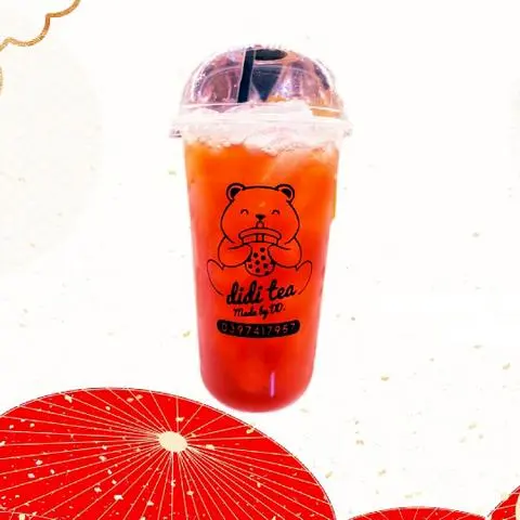 Hình ảnh Hồng Trà Chanh Dây Size Nhỏ