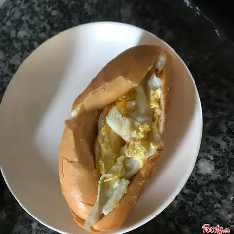 Hình ảnh Bánh mì trứng - 1 trứng