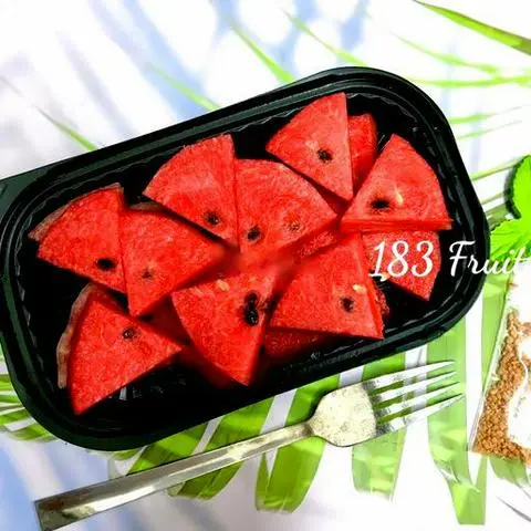 Hình ảnh Dưa hấu cắt sẵn