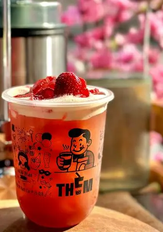 Hình ảnh Trà dâu tươi