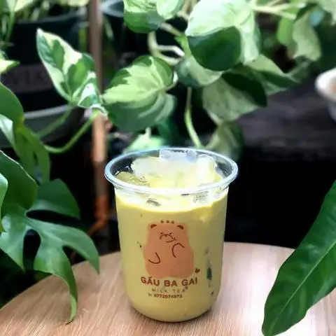Hình ảnh Trà sữa thái xanh
