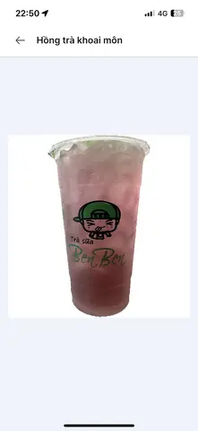 Hình ảnh hồng trà khoai môn