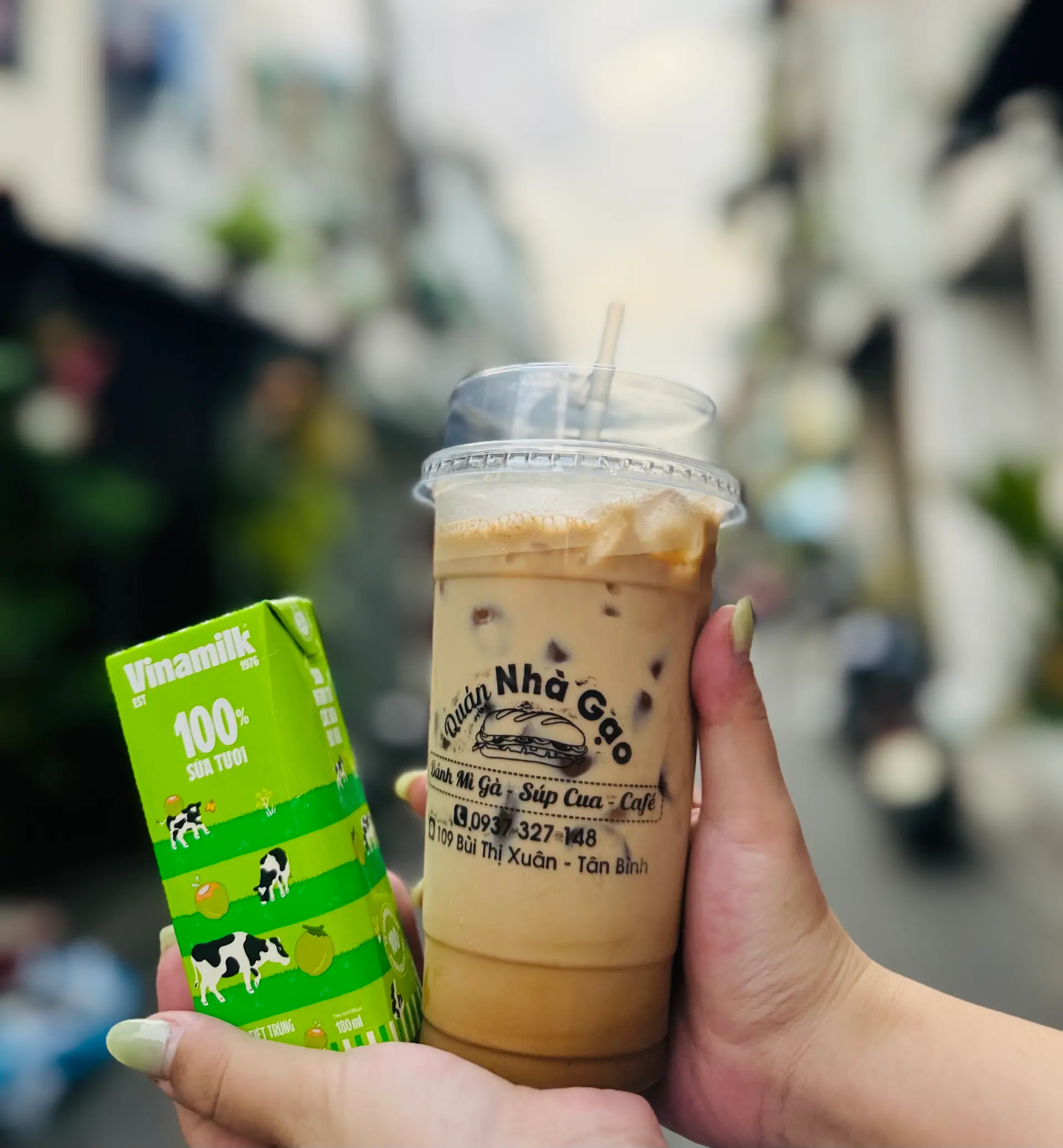 Hình ảnh Cafe sữa dừa Vinamilk